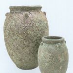 Amphore Sand Grün 2er Satz