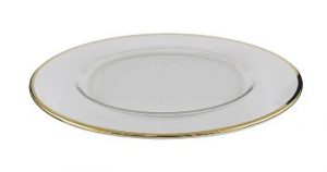 Teller Platzteller Goldrand