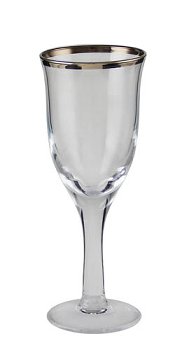Weißwein Platinrand