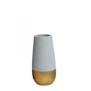 Vase GOLD Zement BT322