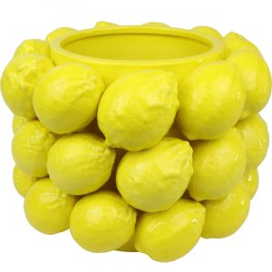 Übertopf  Vase "Limone" Zitrone