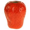 Vase Erdbeere, Rot M