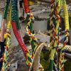 Schlüssel Band "Lanyard" mehrfarbig 3fach sortiert