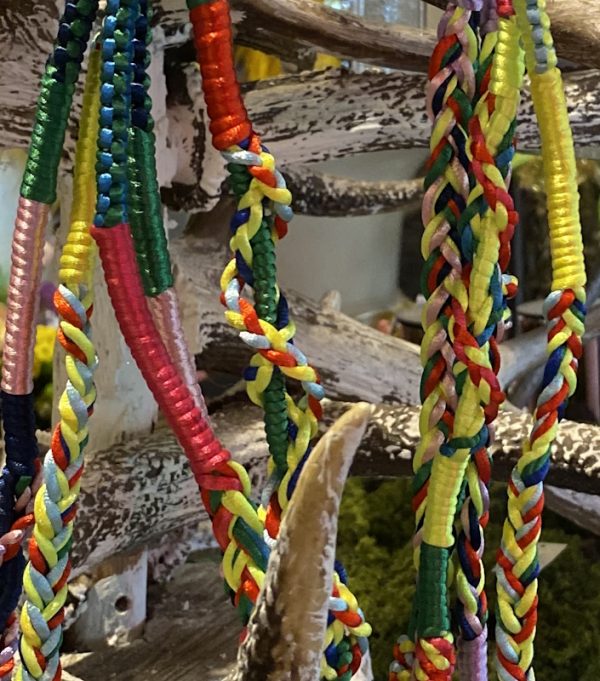 Schlüssel Band "Lanyard" mehrfarbig 3fach sortiert