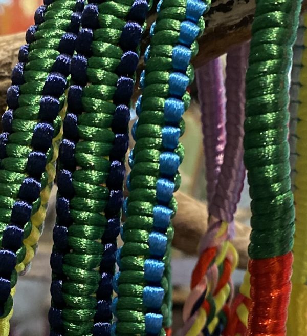Schlüssel Band "Lanyard" mehrfarbig 3fach sortiert