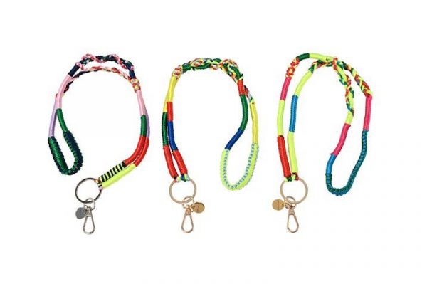 Schlüssel Band "Lanyard" mehrfarbig 3fach sortiert