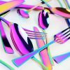 Besteck Set Rainbow Edelstahl