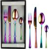 Besteck Set Rainbow Edelstahl