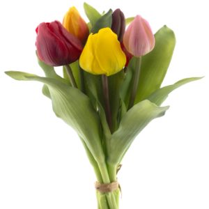 Tulpen Bund 30cm Bunt "kunstvoll"
