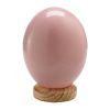 Straußenei Südafrika 15cm pink / rosa