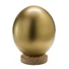 Straußenei Südafrika 15cm gold