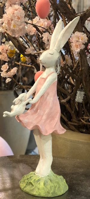 Hasen Mädchen mit Kind
