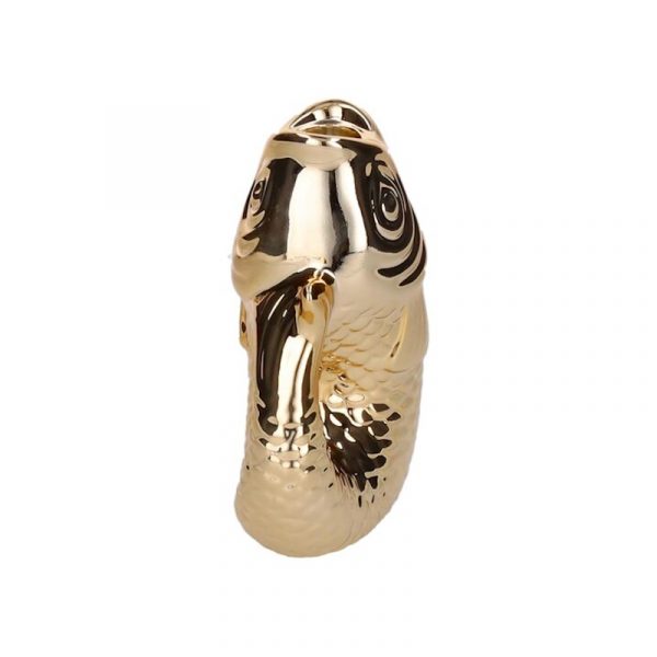 Fisch Kerzenhalter GOLD S