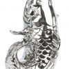 Fisch Vase Silber