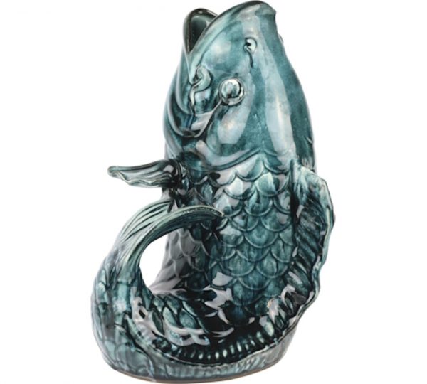 Fisch Vase Blau