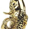 Fisch Vase Gold
