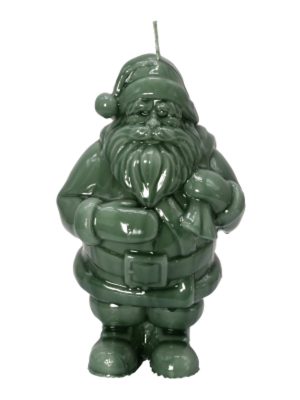 Kerze Nikolaus Grün