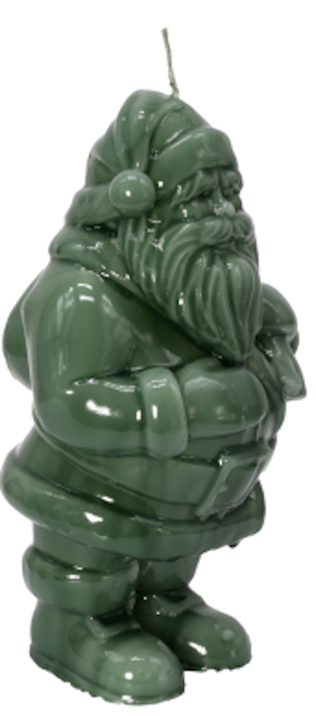 Kerze Nikolaus Grün