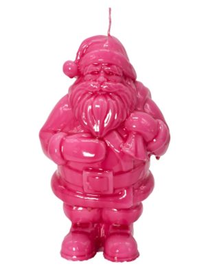 Kerze Nikolaus Pink