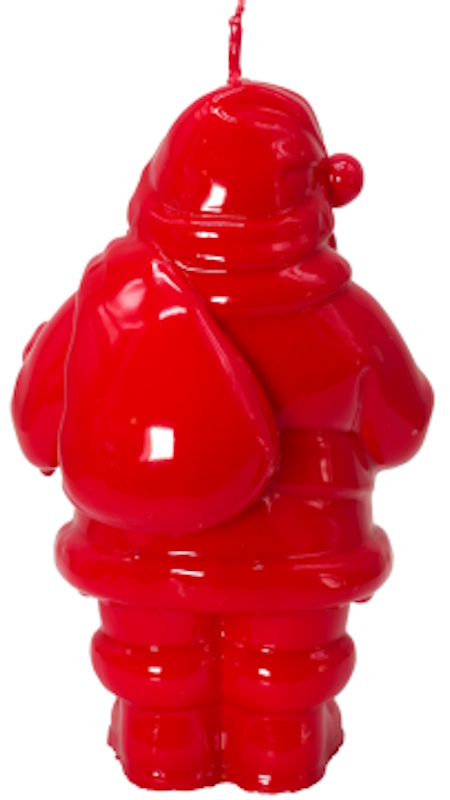 Kerze Nikolaus Rot