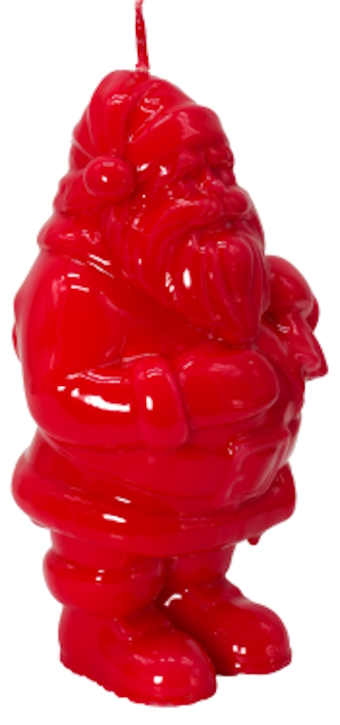 Kerze Nikolaus Rot