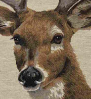 Kissen_Gobelin_Reh_91855_2 Kissen "Gobelin Reh"