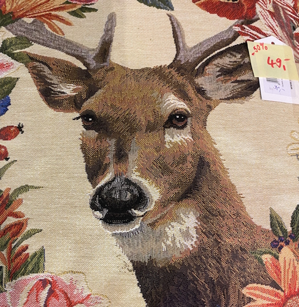 Kissen_Gobelin_Reh_91855_4 Kissen "Gobelin Reh"