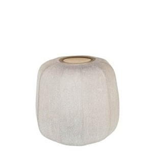 Vase Glas Natur / Braun 23 Ø