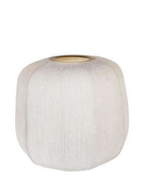 Vase Glas Natur / Braun 33 Ø