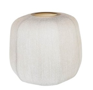 Vase Glas Natur / Braun 33 Ø