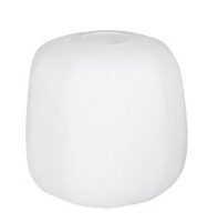 Vase Glas weiss 23 Ø